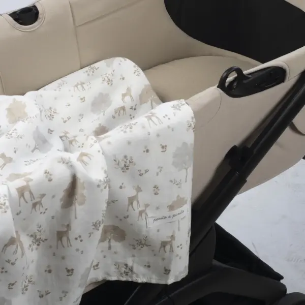 Sábana ajustable cuco + muselina Nara