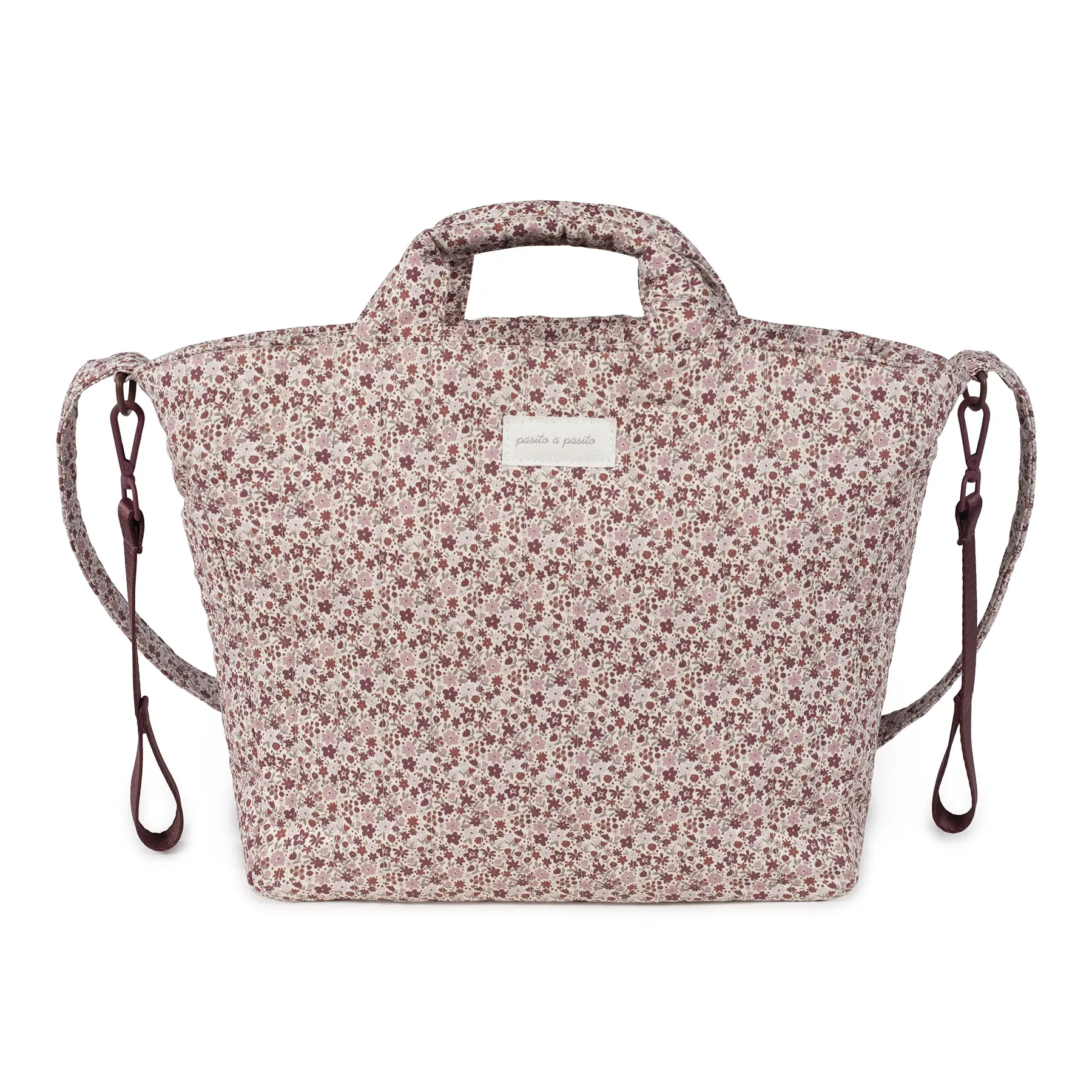 Bolsa Canastilla Cherry Flores - Imagen 3