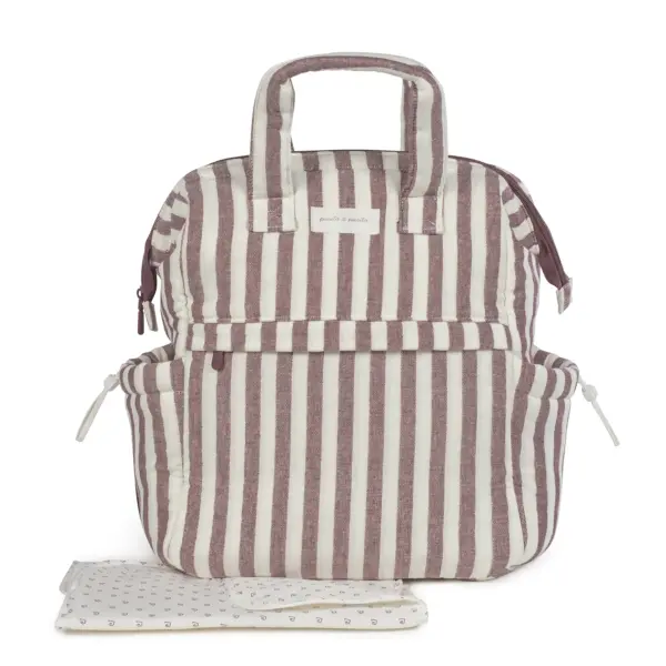 Mochila Cherry Rayas