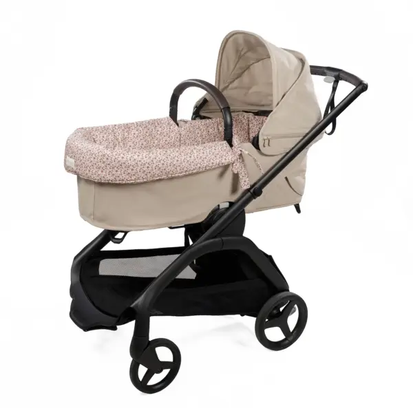 Cubre cuco dual + Sábana ajustable cuco Cherry Flores