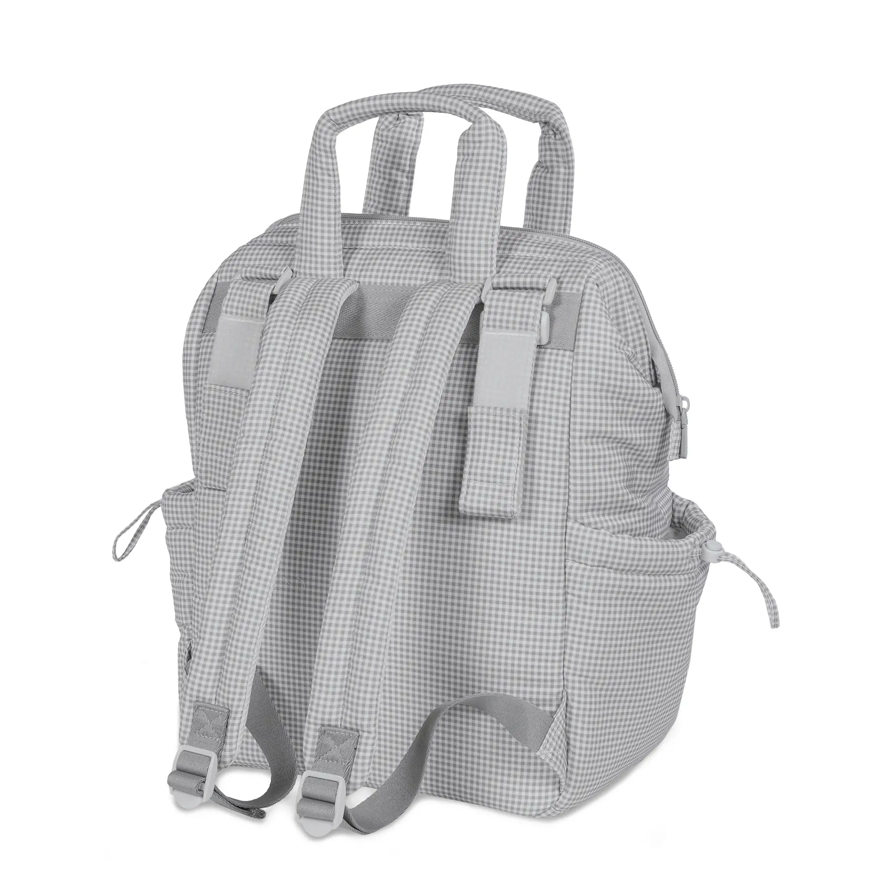 Mochila Little Bloom Vichy Gris - Imagen 5