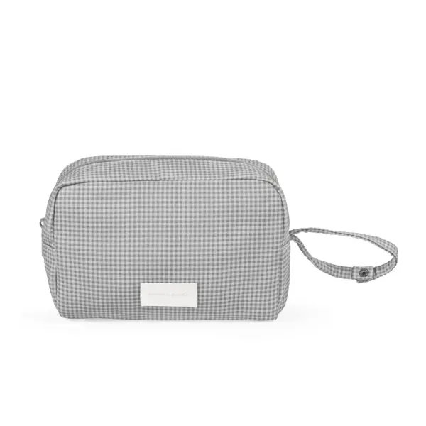 Neceser Little Bloom Vichy Gris