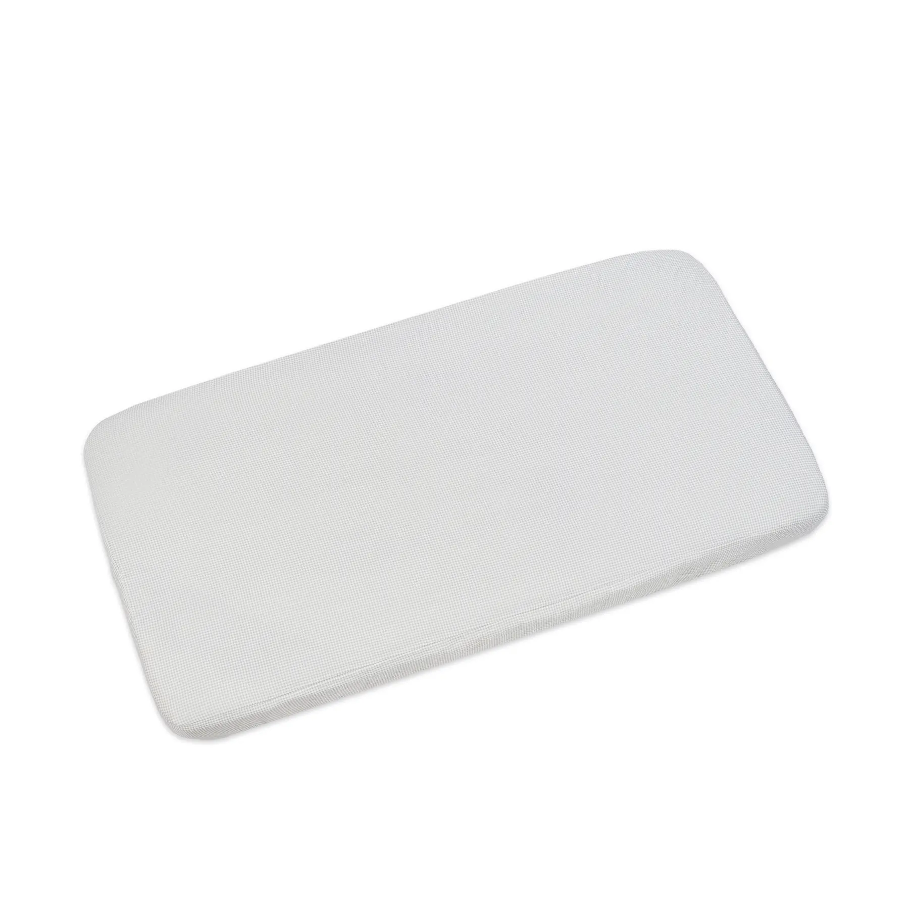 Sábana bajera cuna 120x60 cm Little Bloom Vichy Gris