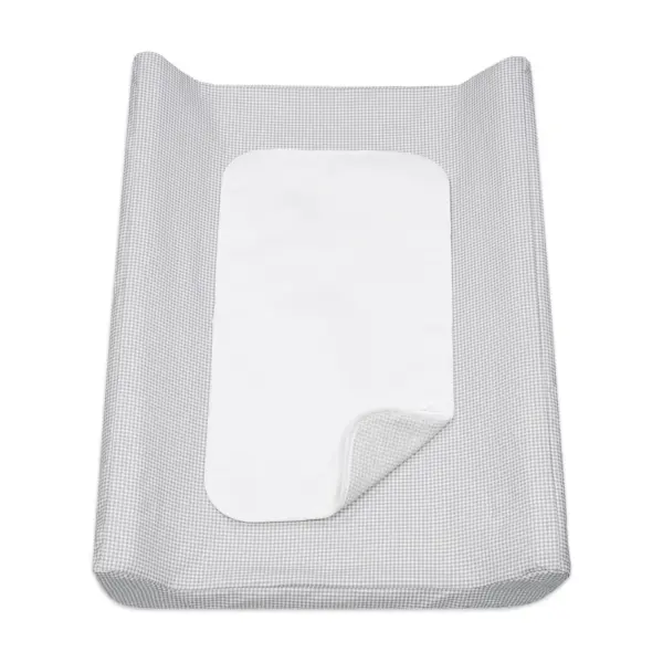 Cambiador Home con funda Little Bloom Vichy Gris