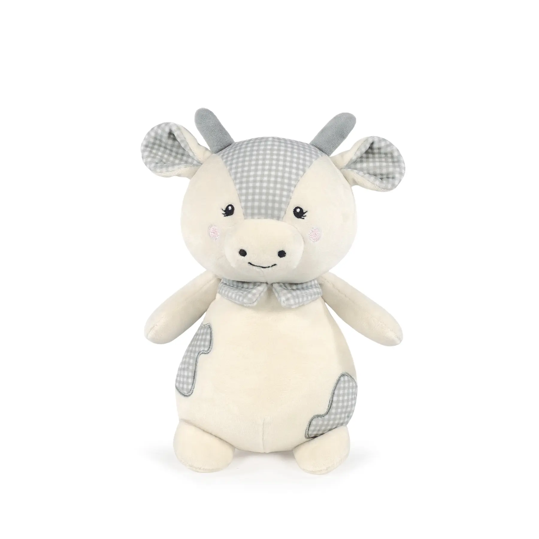 Peluche Vaca Little Bloom Gris