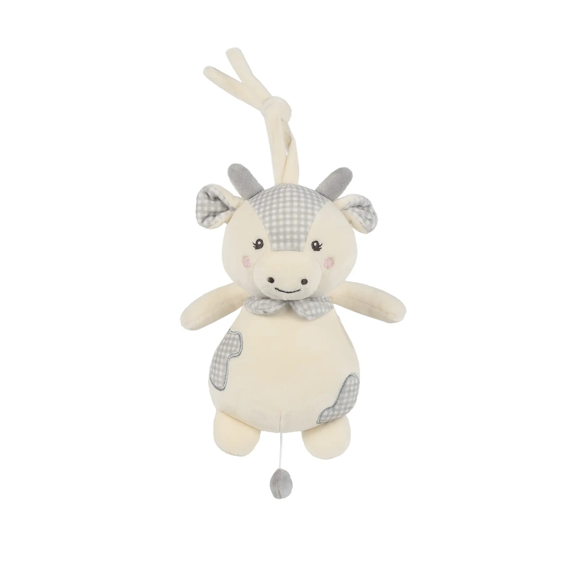 Musical Vaca Little Bloom Gris - Imagen 3