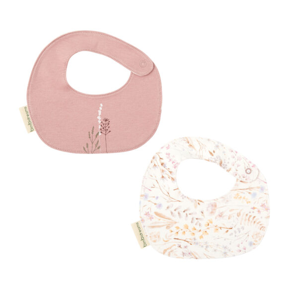 Babero pack 2 Niza 21 B|Lila 19x19 - Bimbidreams