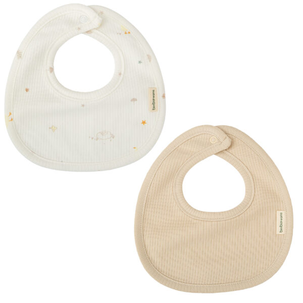 Babero pack 2 Happy Forest 10 B|Lino 19x19 - Bimbidreams