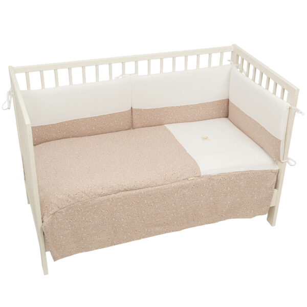 Edredón con Protector cuna Anaïs 10 B|Lino Cuna (60x120) - Bimbidreams