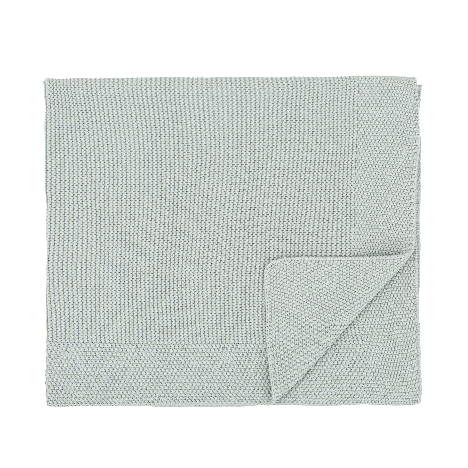 Toquilla Tricot 100% Algodon Basics ME Menta 75x90 - Bimbidreams