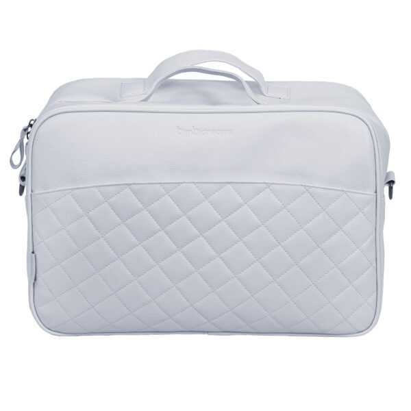 Bolso con cambiador New Quilt 03 Azul 42X30X18X -  52X32 - Bimbidreams