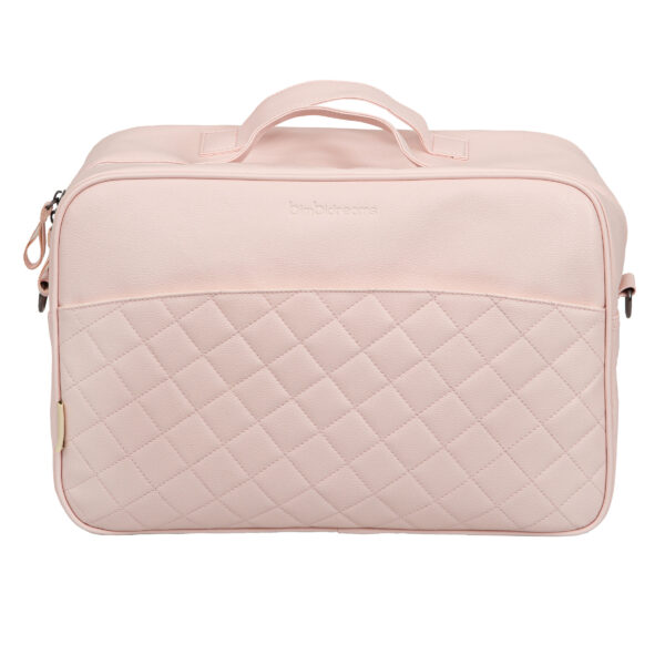 Bolso con cambiador New Quilt 04 Rosa 42X30X18X -  52X32 - Bimbidreams