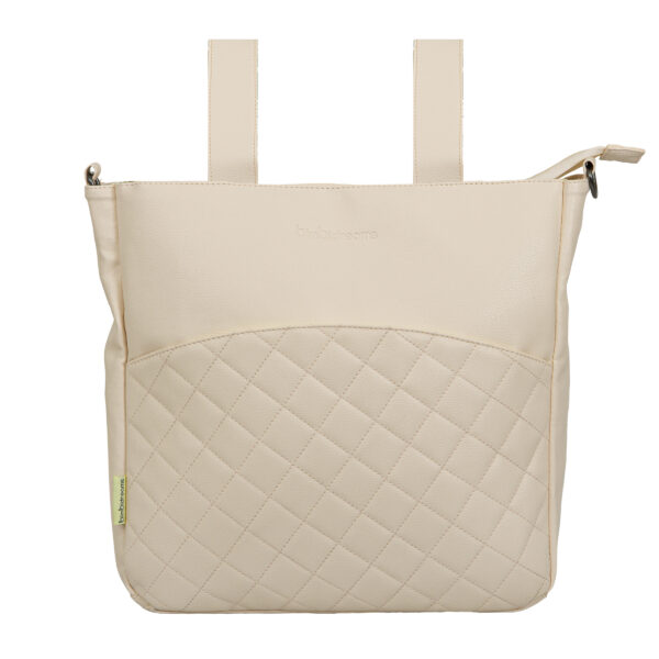 Bolso talega con cambiador  New Quilt 00 Lino 41X35X11  -  52X32 - Bimbidreams