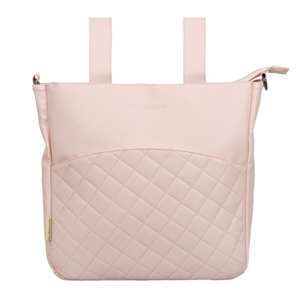 Bolso talega con cambiador  New Quilt 04 Rosa 41X35X11  -  52X32 - Bimbidreams