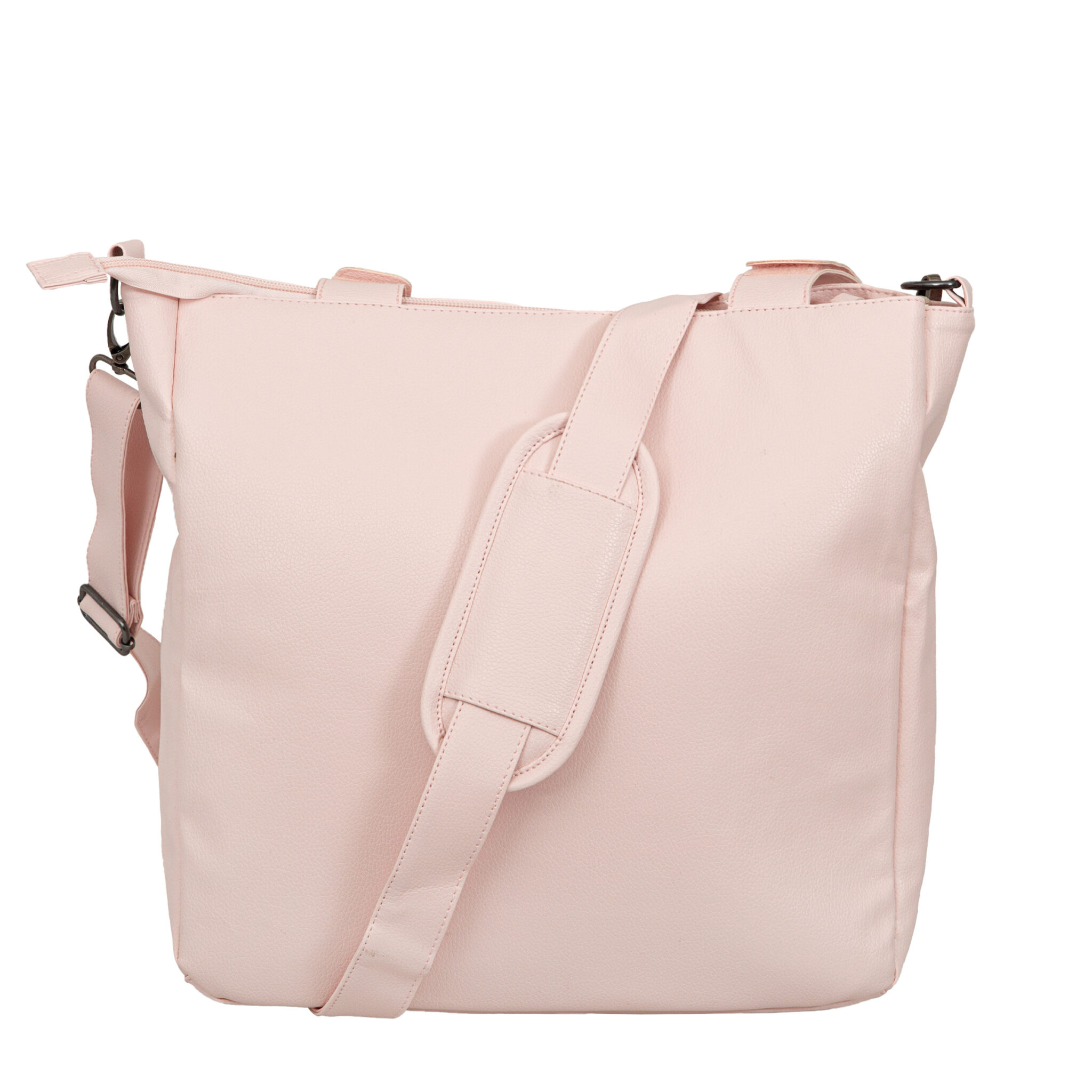 Bolso talega con cambiador New Quilt 04 Rosa 41X35X11 - 52X32 - Bimbidreams - Imagen 2