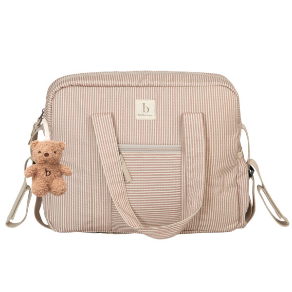 Bolso maternal  Veneto B/Terracota 40x34x18* - Bimbidreams