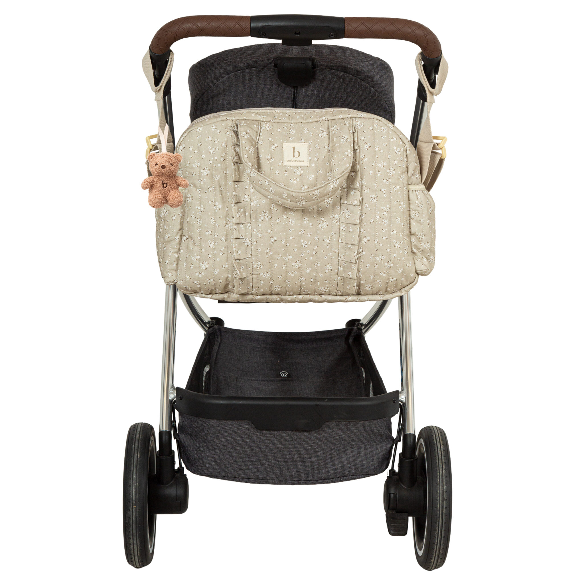 Bolso maternal Anaïs 00 Lino 40x34x18* - Bimbidreams - Imagen 5