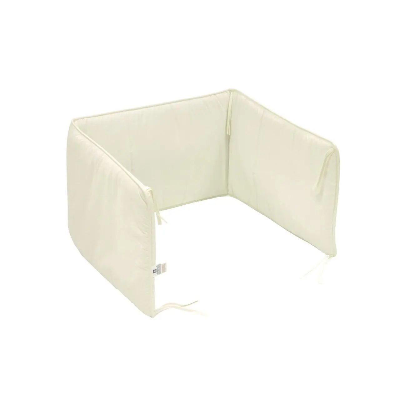 Protector 60 (cuna 60) 180x40x3 cm liso e beige