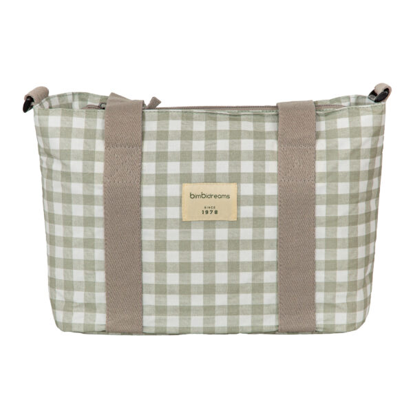 Crossbody con cambiador Vichi 16 B|Verde 37x24x13  -  52x32 - Bimbidreams