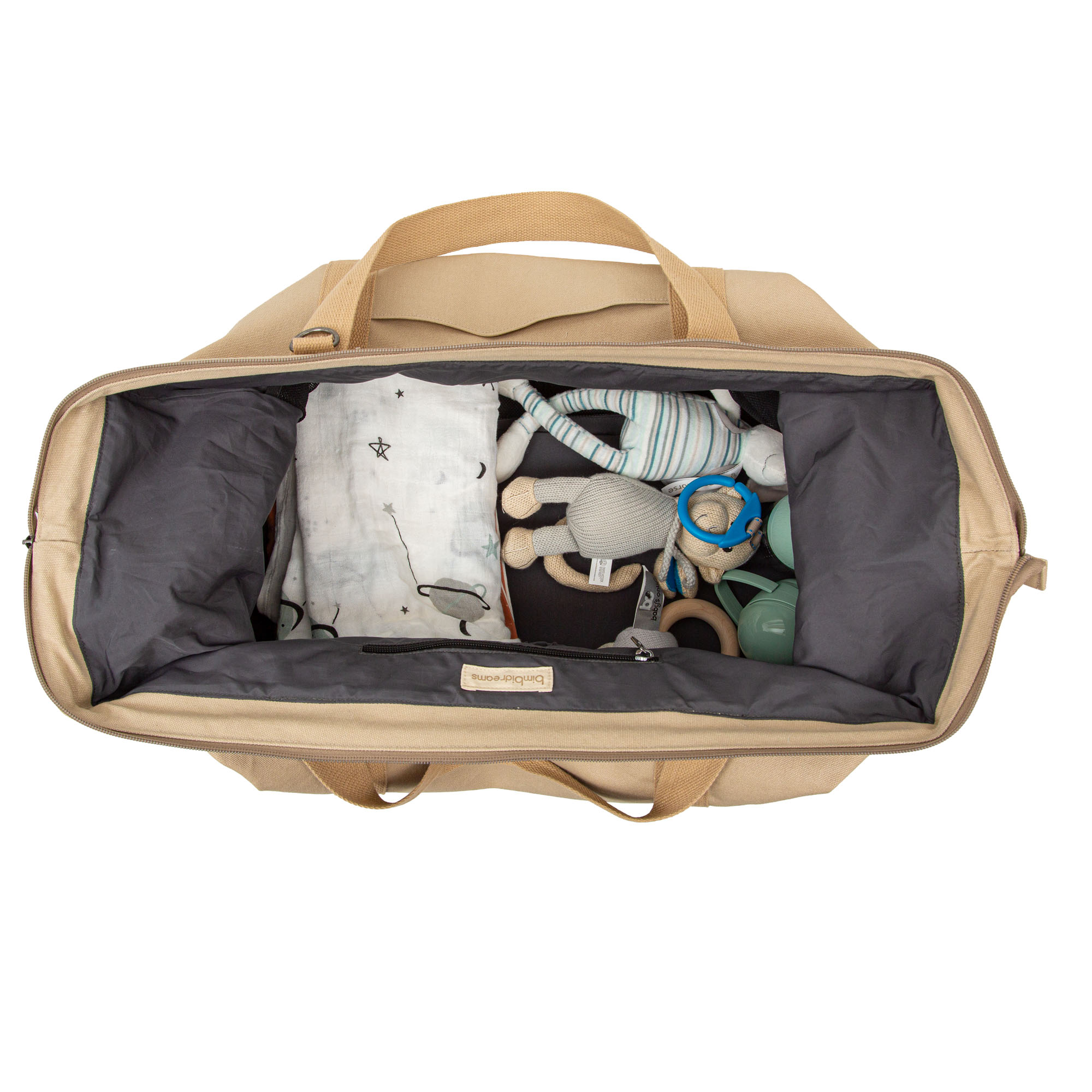 Family bag Milano 00 Lino 76x34x23 - 52x32 - Bimbidreams - Imagen 6