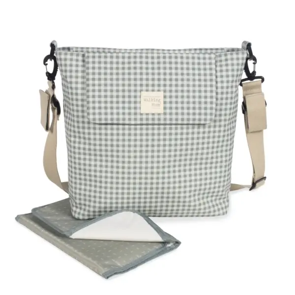 Bolsa Canastilla I Love Vichy Verde