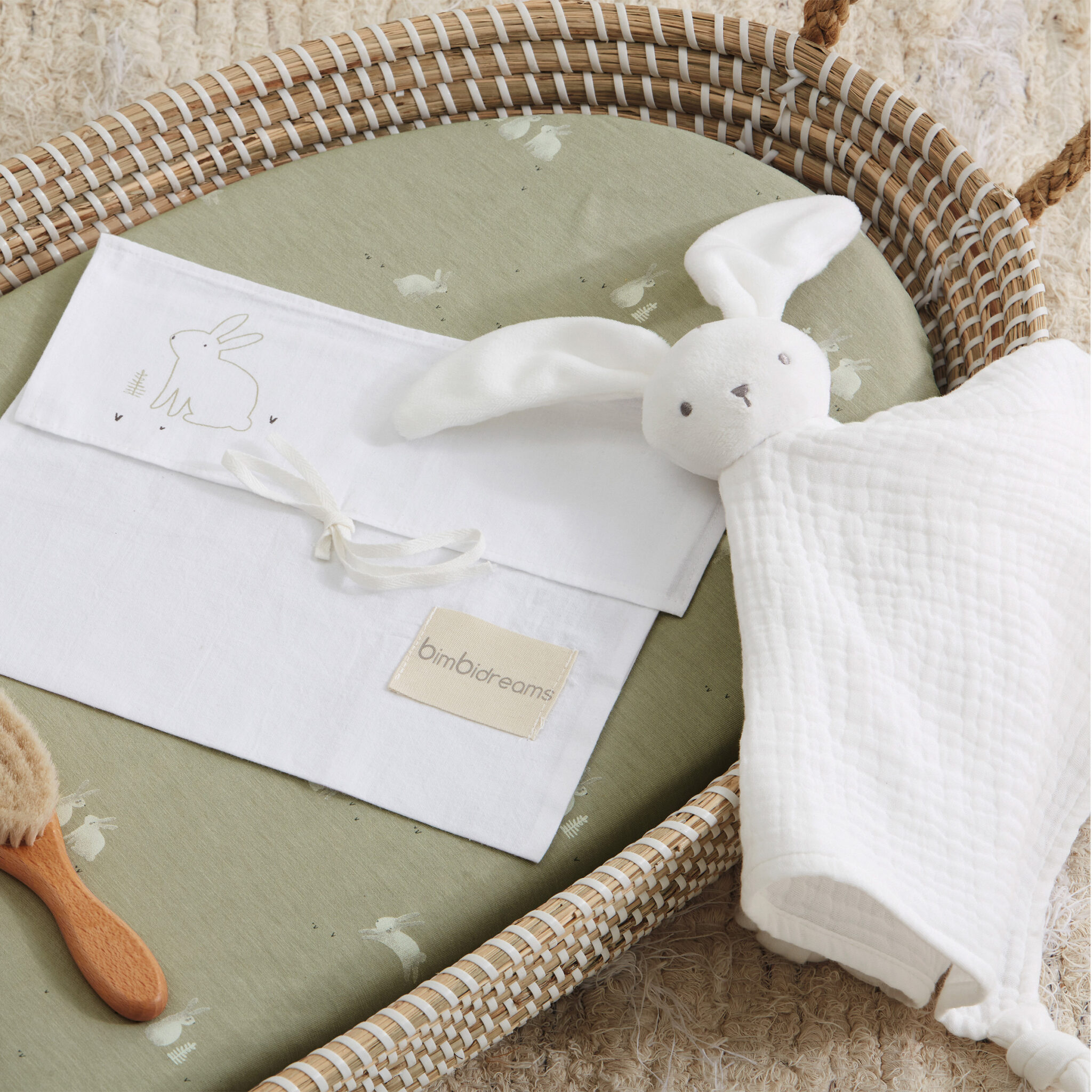 Cesto cambiador mimbre basic 90 Natural (40x80) - Bimbidreams - Imagen 3