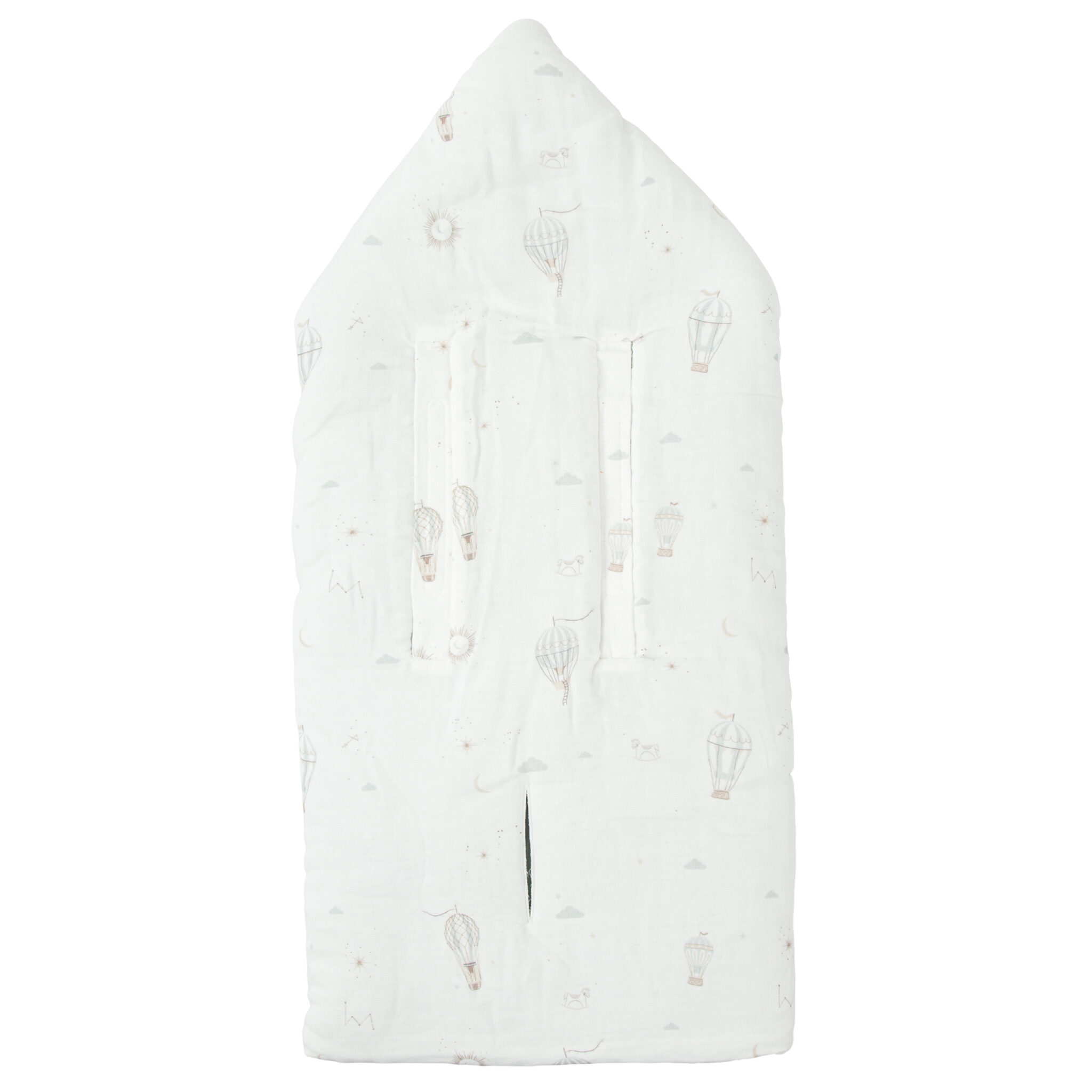 Saco arrullo con capucha Blue Sky 16 B|Verde - Bimbidreams - Imagen 2