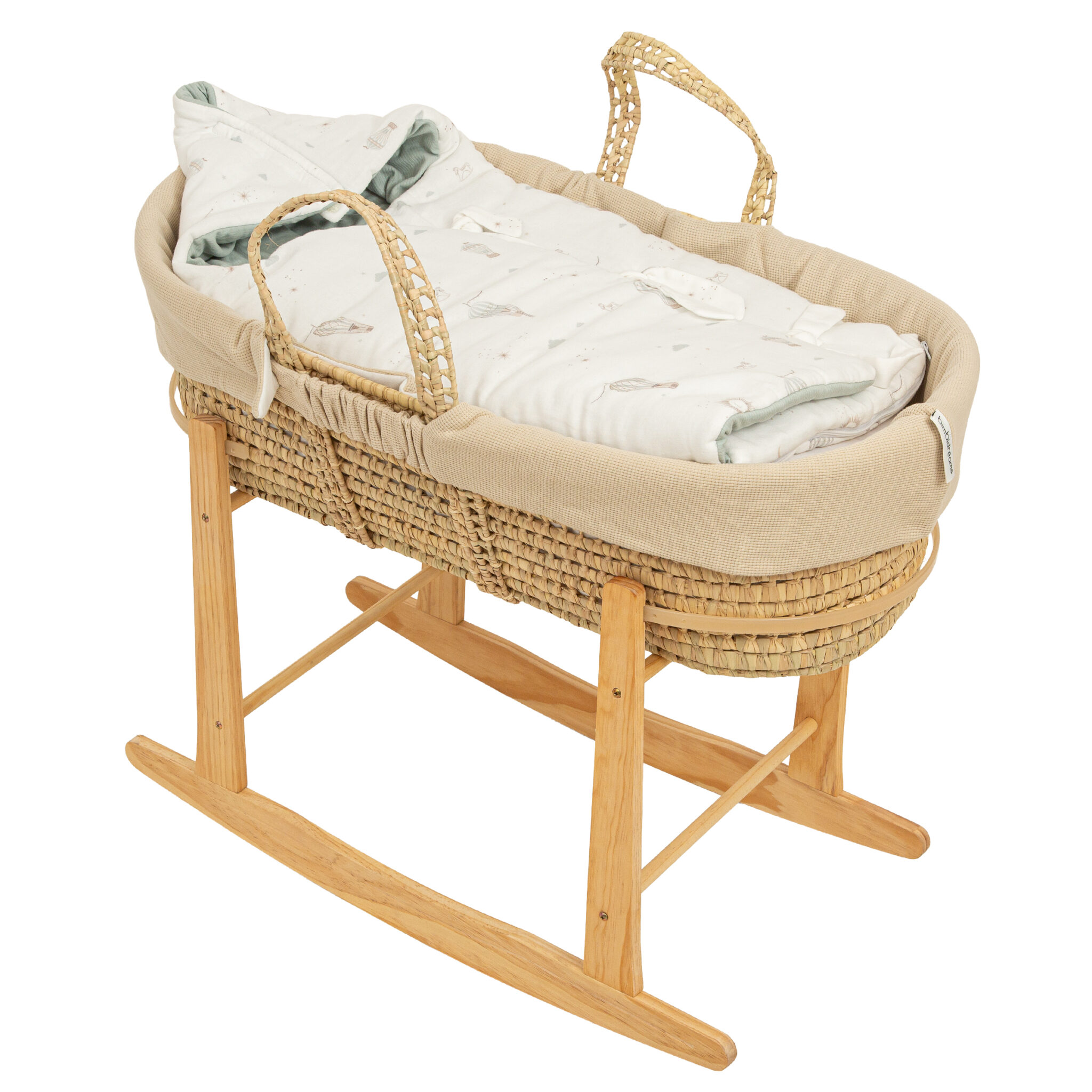 Saco arrullo con capucha Blue Sky 16 B|Verde - Bimbidreams - Imagen 5