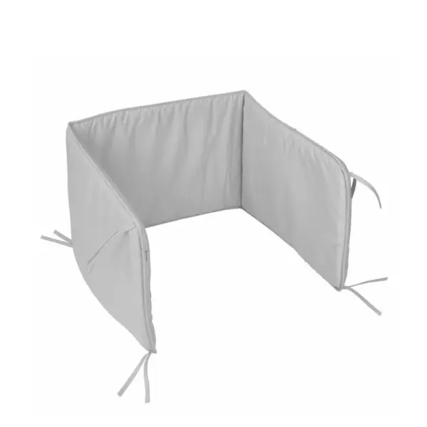 Protector 60 (cuna 60) 180x40x3 cm liso e gris