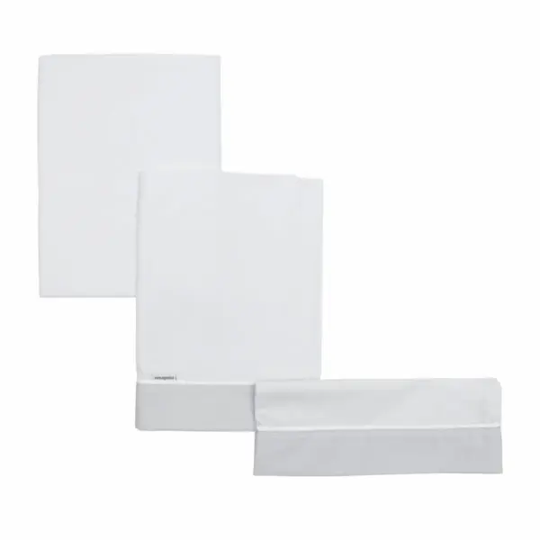 Sabana minicuna 3 pcs 80x120x1 cm dolce beige