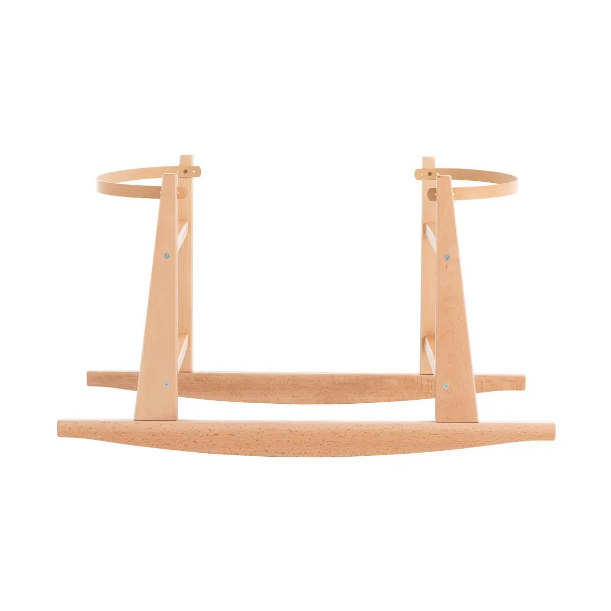 Portamoises madera balancin liso e 46.5x86x48.5 cm natural - Imagen 2