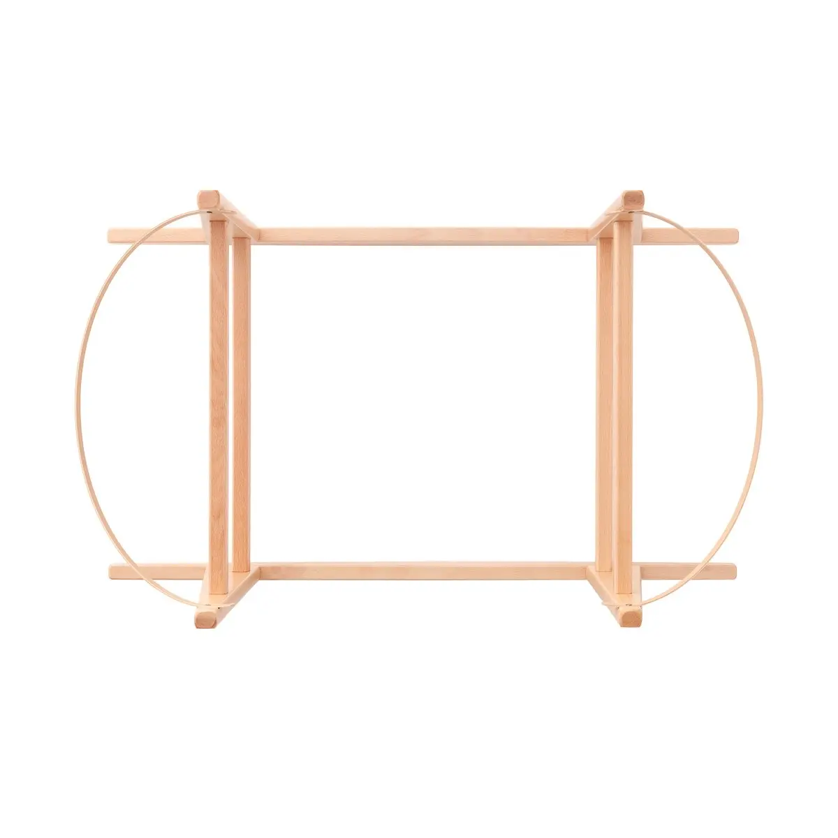 Portamoises madera balancin liso e 46.5x86x48.5 cm natural - Imagen 3