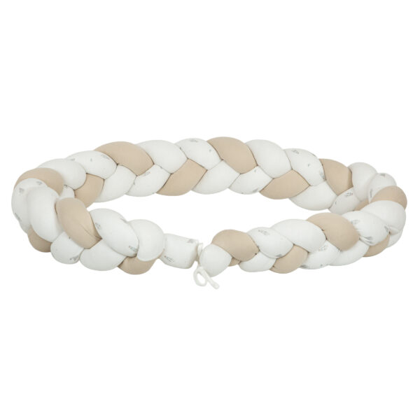 Protector de cuna trenza Blue Sky 16 B|Verde 200 cm - Bimbidreams