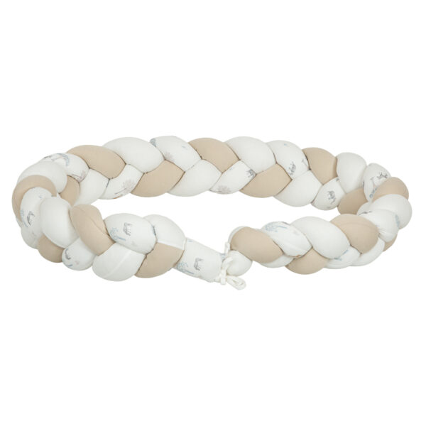 Protector de cuna trenza Tanzania 97 Multic. 200 cm - Bimbidreams