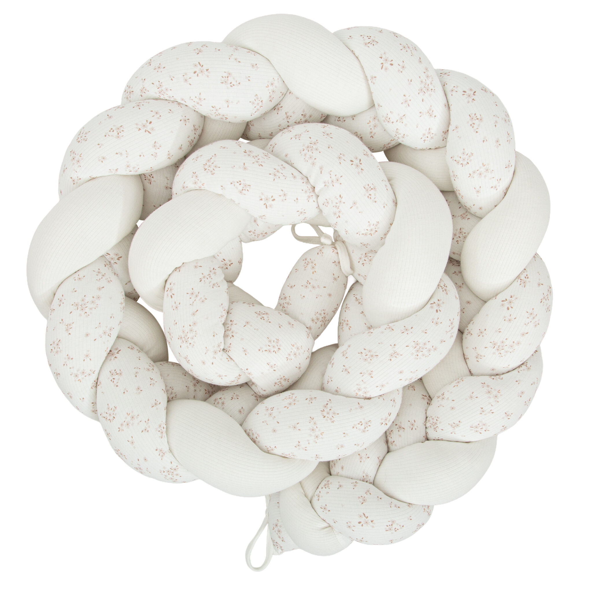 Protector de cuna trenza Anaïs 10 B|Lino 200 cm - Bimbidreams - Imagen 2