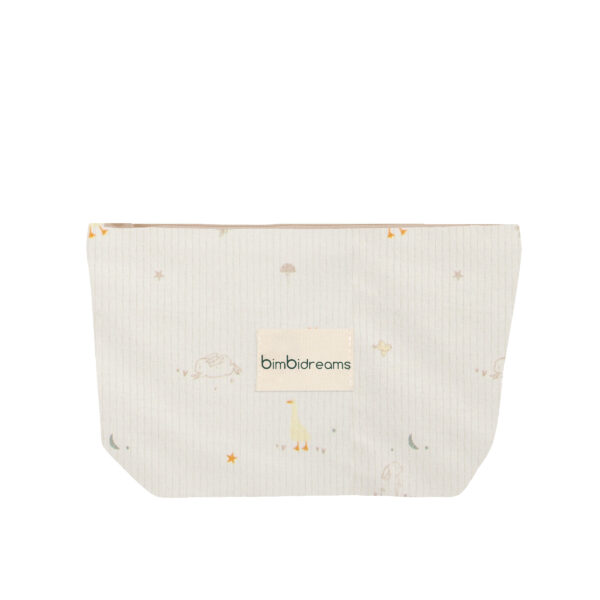 Bolso  organizador Happy Forest 10 B|Lino 33x22x14 - Bimbidreams