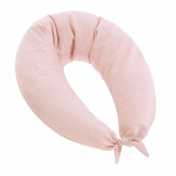 Cojin de lactancia luna 80x185x16 cm liberty rosa