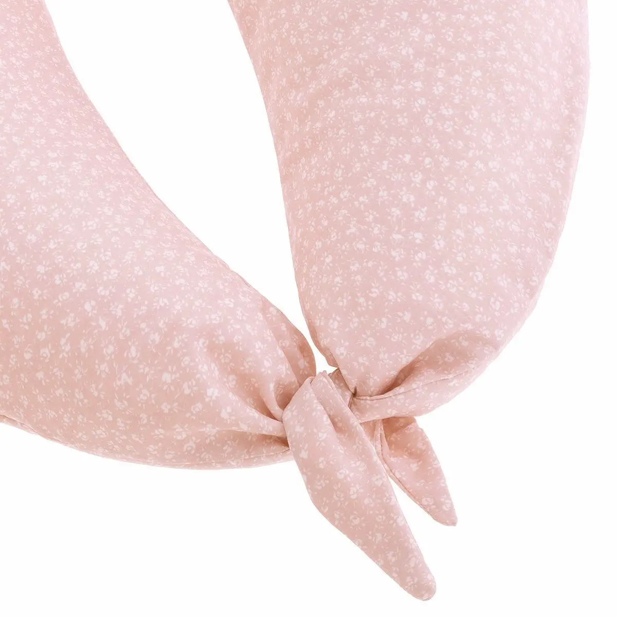 Cojin de lactancia luna 80x185x16 cm liberty rosa - Imagen 3