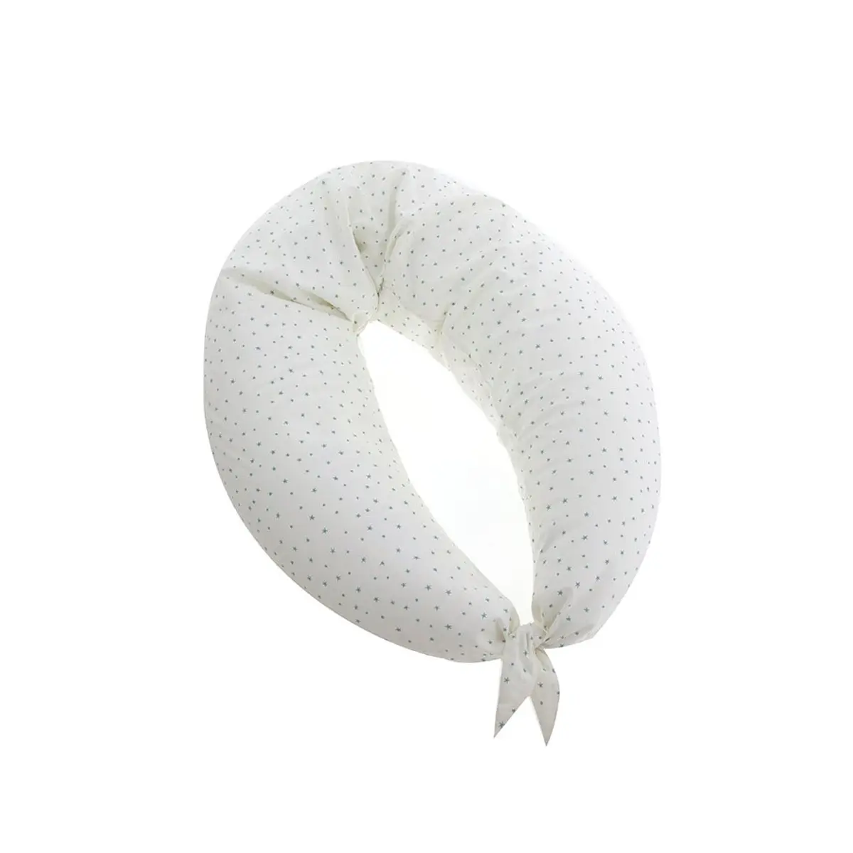 Cojin de lactancia luna 80x185x16 cm magia verde