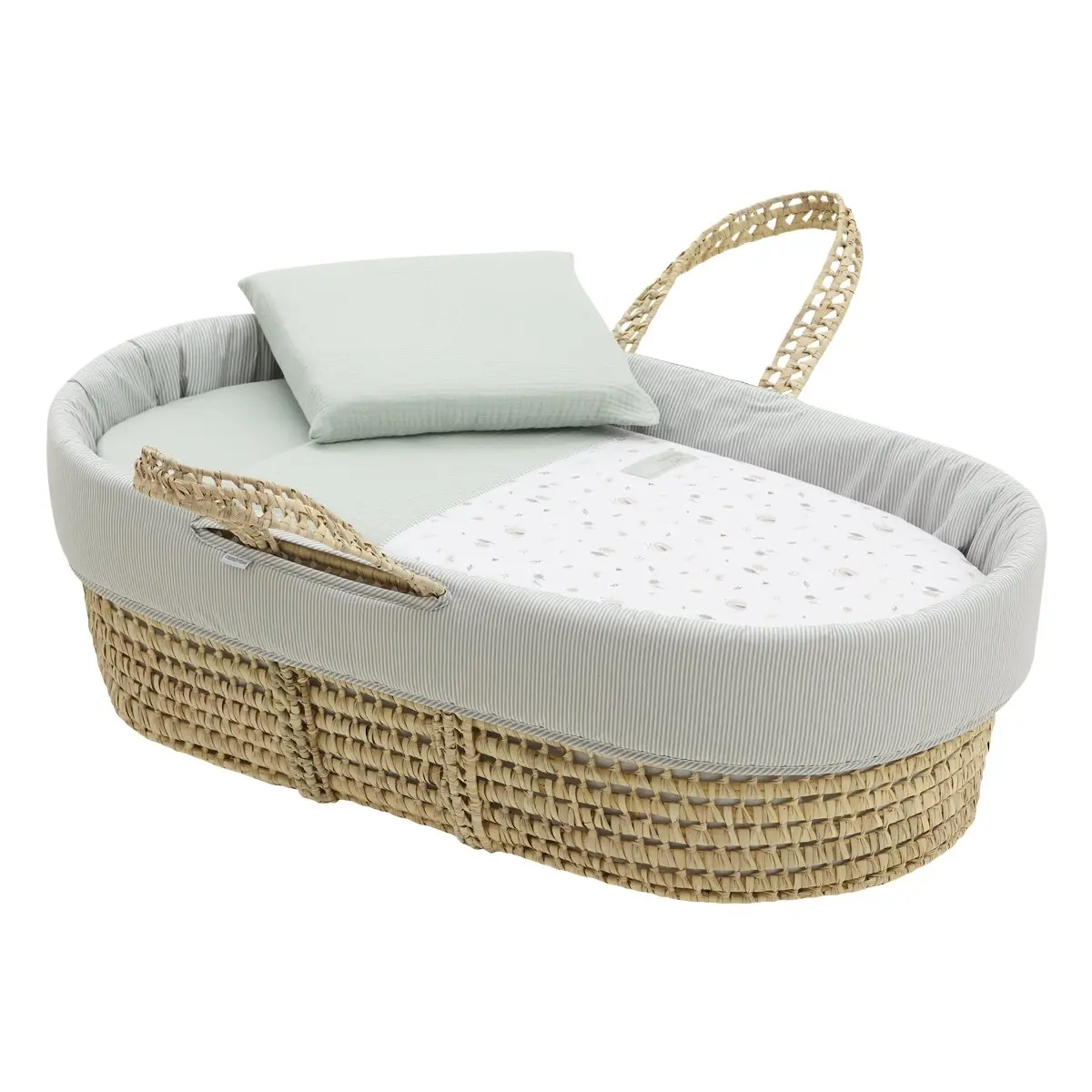 Moises de palma acolchado une greeny verde 39x80x25 cm