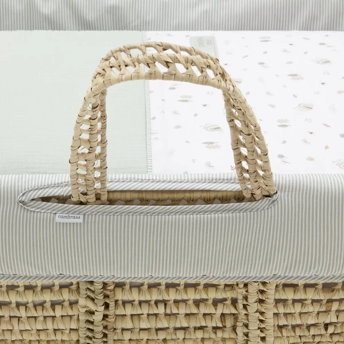 Moises de palma acolchado une greeny verde 39x80x25 cm - Imagen 5