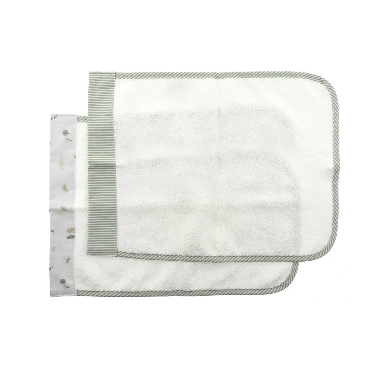 Juego 2 toallas greeny verde 25x35x1 cm - Imagen 2