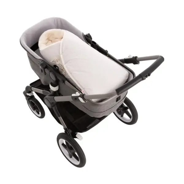 Saco capazo cruzado revers. mini windsord crudo 40x80x5 cm