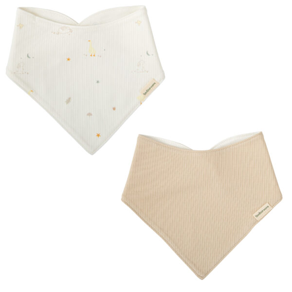 Babero bandana pack 2 Happy Forest 10 B|Lino 43x21 - Bimbidreams