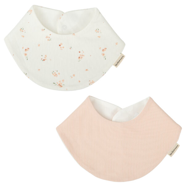 Babero bandana pack 2 Monet 14 B|Rosa 43x21 - Bimbidreams