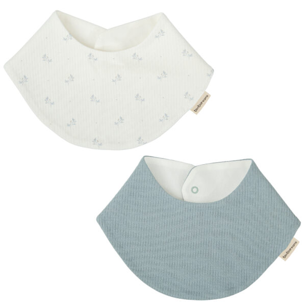 Babero bandana pack 2 Eden 13 B|Azul 43x21 - Bimbidreams