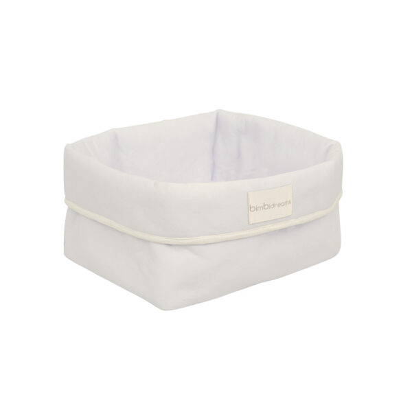 Cesta botellero bebé Basics Beig 24x24x13 - Bimbidreams