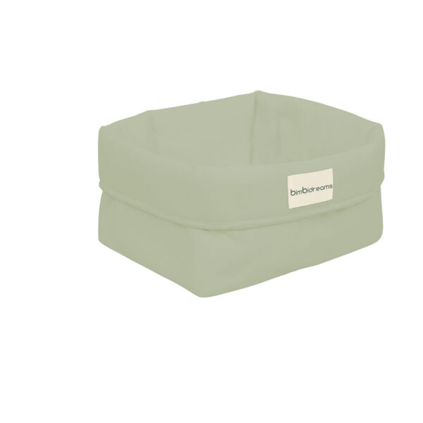 Cesta botellero bebé Basics 06 Verde 24x24x13 - Bimbidreams