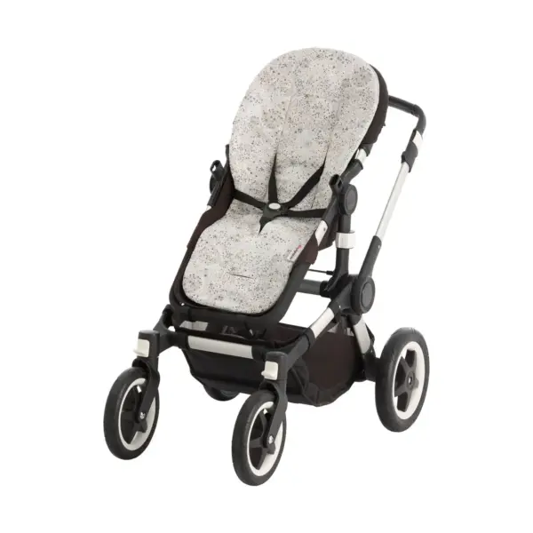 Colchoneta silla uni.rev.oval star liberty verde 43x88x1 cm