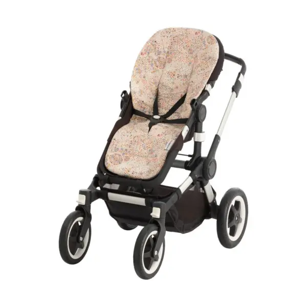 Colchoneta silla uni.rev.oval star liberty natural 43x88x1 cm